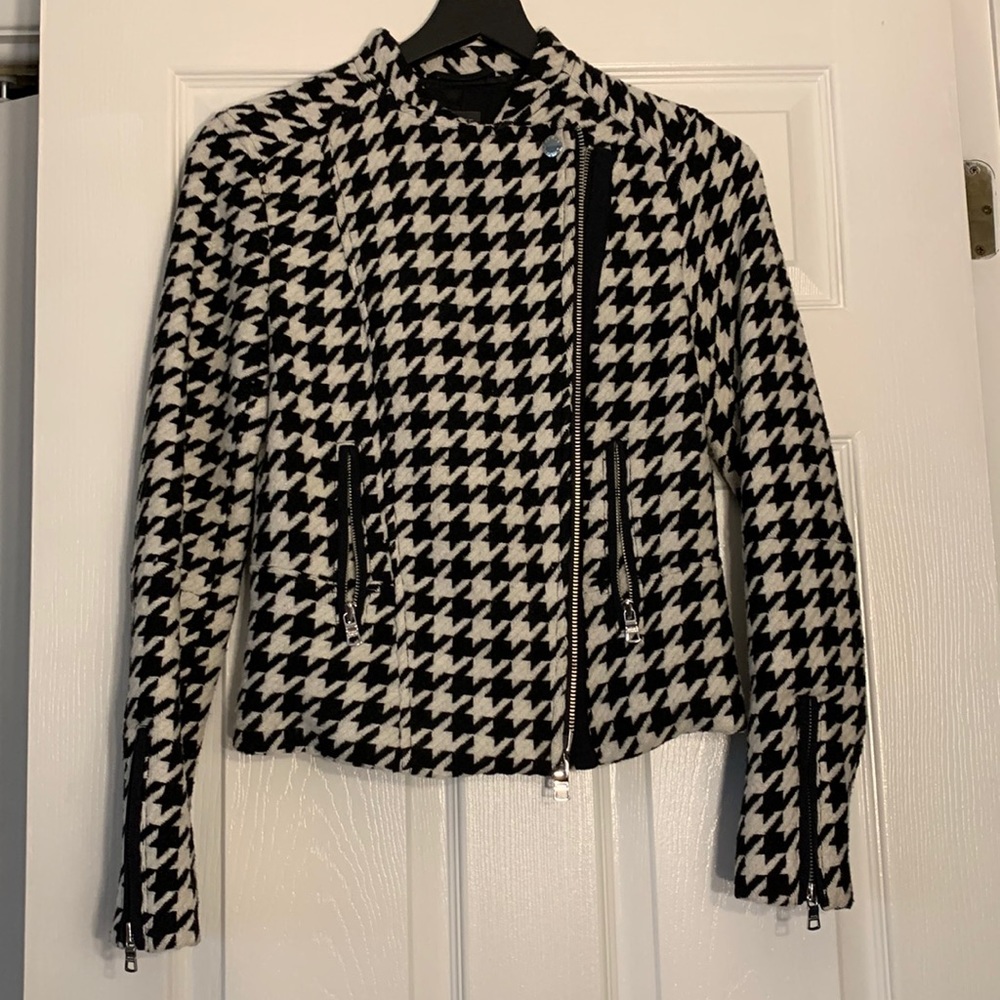 Armani Xchange plaid jacket